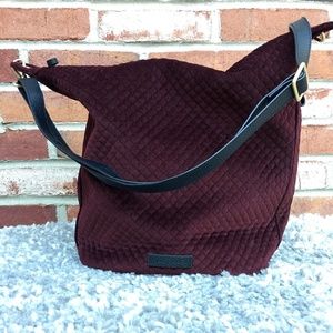 Vera Bradley Crossbody Mini Carson Hobo Velvet Ch… - image 1